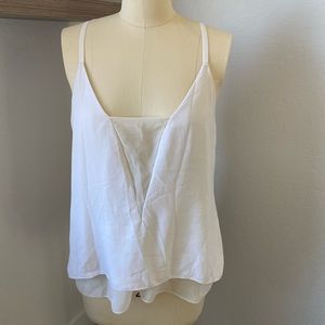BCBG sheer tank